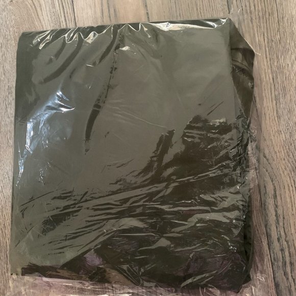 NWT LANDS' END MEN'S TRADITIONAL GARMENT DYE KNOCKABOUT‎ PANTS DARK OLIVE 37X32 - Picture 7 of 7